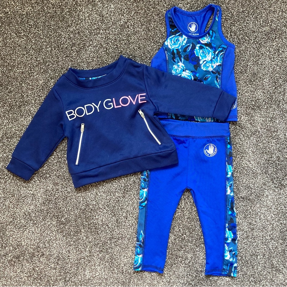 Body Glove Baby Girl’s Outfit Months Royal Blue 2T